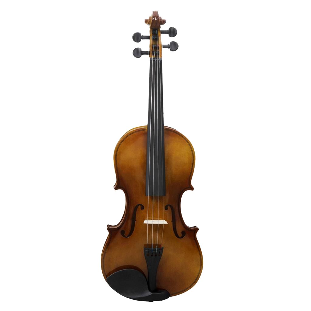 4/4 Tilleul Violon Acoustique Pleine Taille Pour Débutant MagiDeal