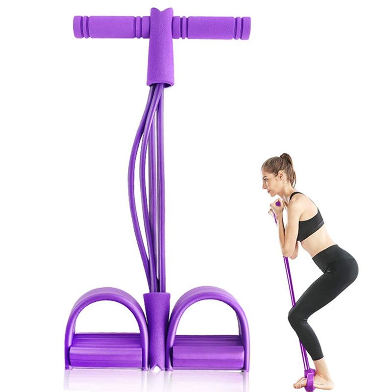 Bande De RéSistance éLastique 1 PC Bodybuilding Expander ÉLastique Bande De RéSistance Yoga ÉQuipement (Pourpre)