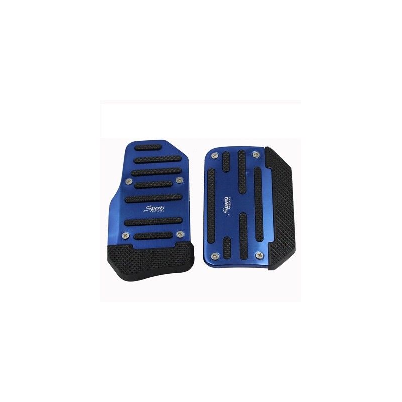 Pédale universelle anti-dérapante de voiture bleue