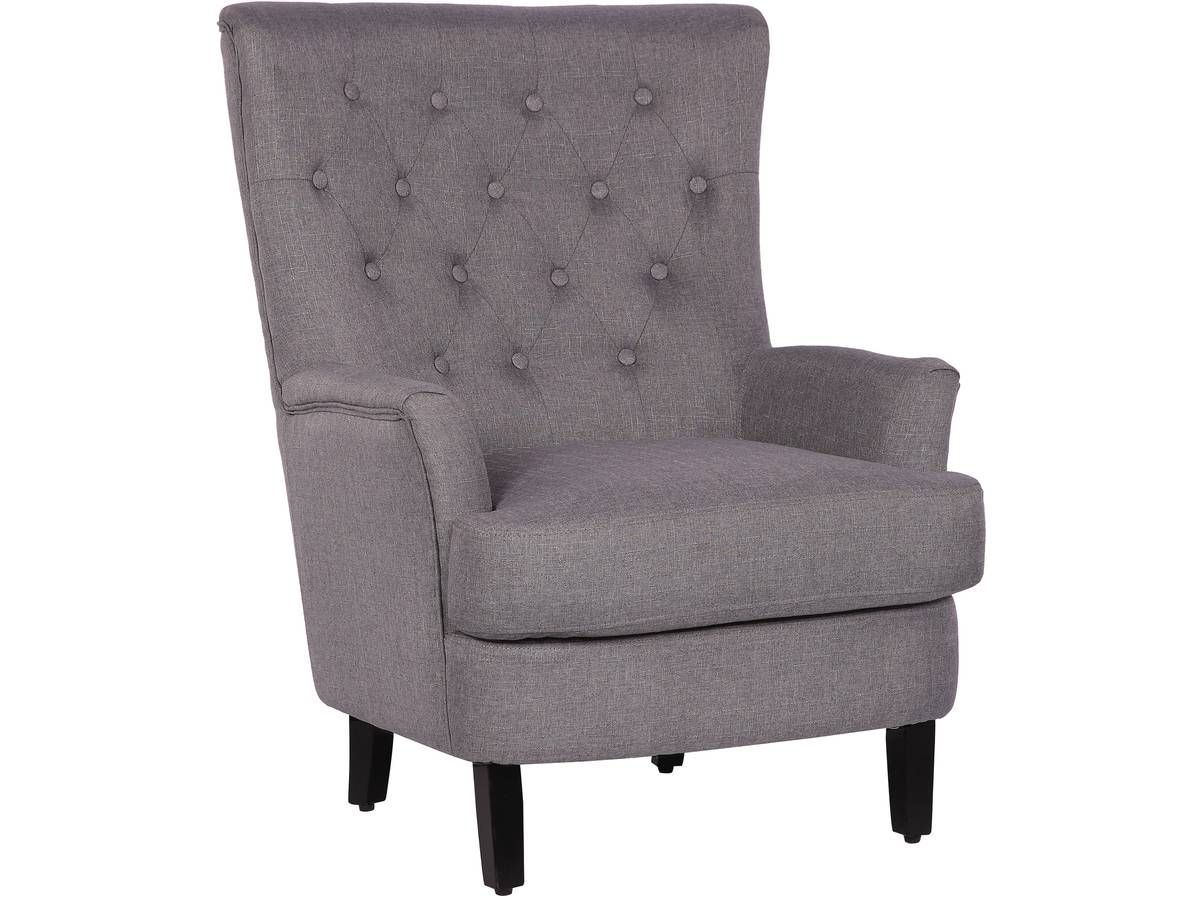 Fauteuil "Arhus" - 1 place - Gris