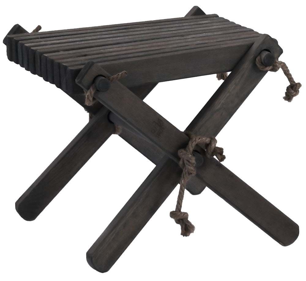 Repose pieds table basse Lilly Pin Noir