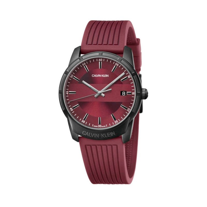 MONTRE homme Calvin Klein red