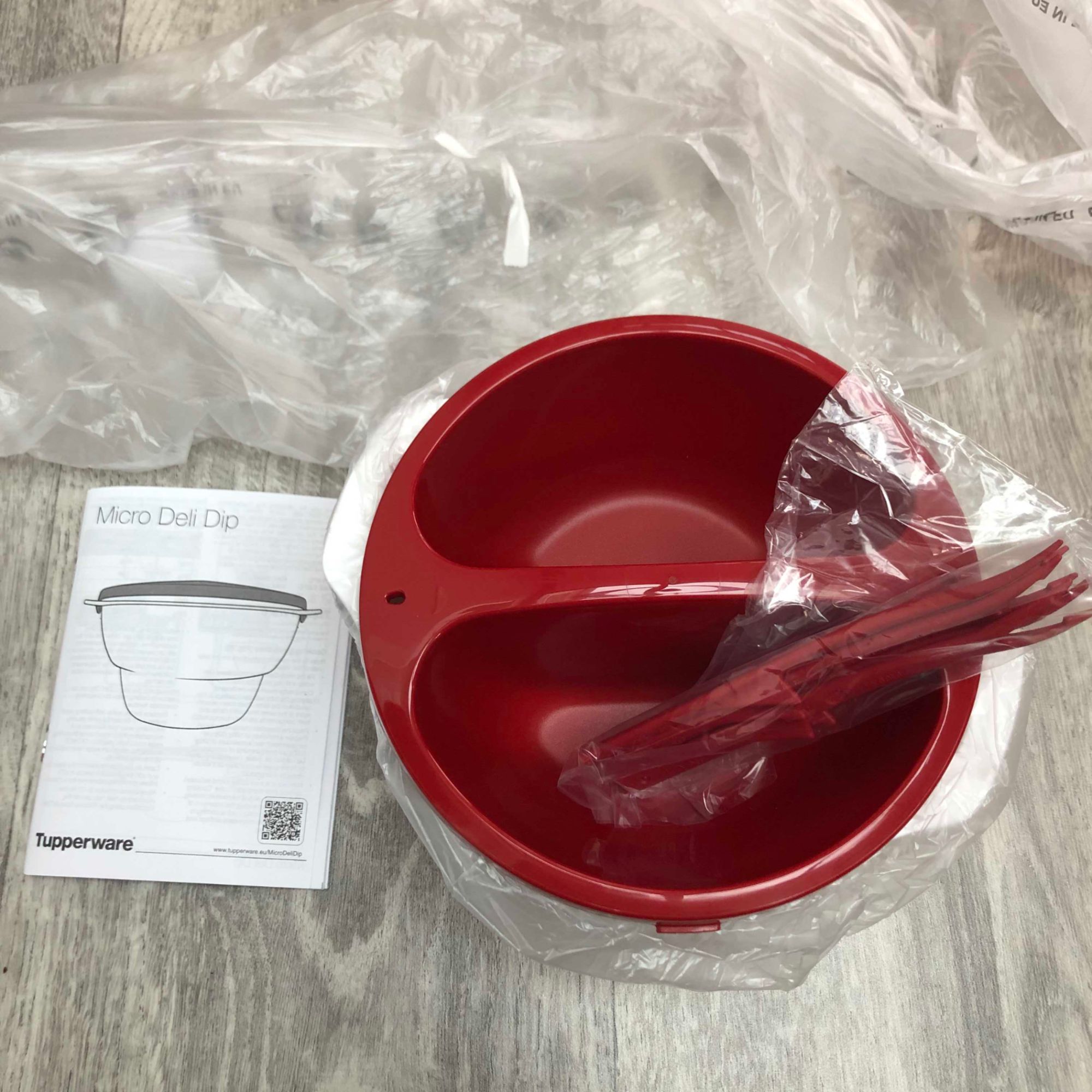 Fondue à chocolat Tupperware Micro Deli Dip