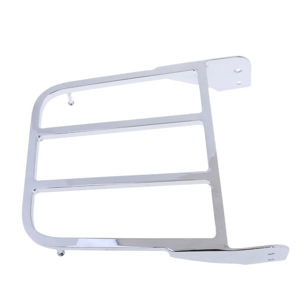 Sissy Bar porte bagage de moto Porte selle pour Suzuki intrder/Volusia VL800 2001 2011 (Chrome)