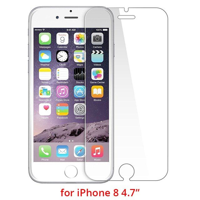 9h Verre Trempé Pour Iphone 11 Pro Max 2019 Protecteur D'Écran Pour Iphone X Xr Xs Max Film De Verre Pour Iphone 6 7 8 Plus 6s 5s Se 5 Iphone-8