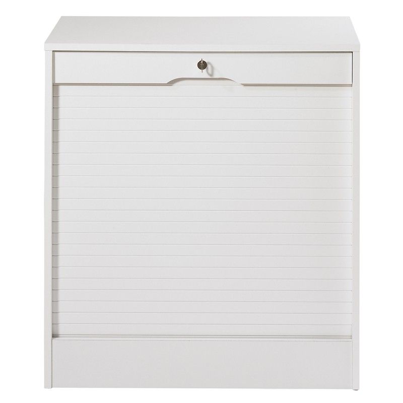 Classeur double à rideau Blanc Taille S - KLASS