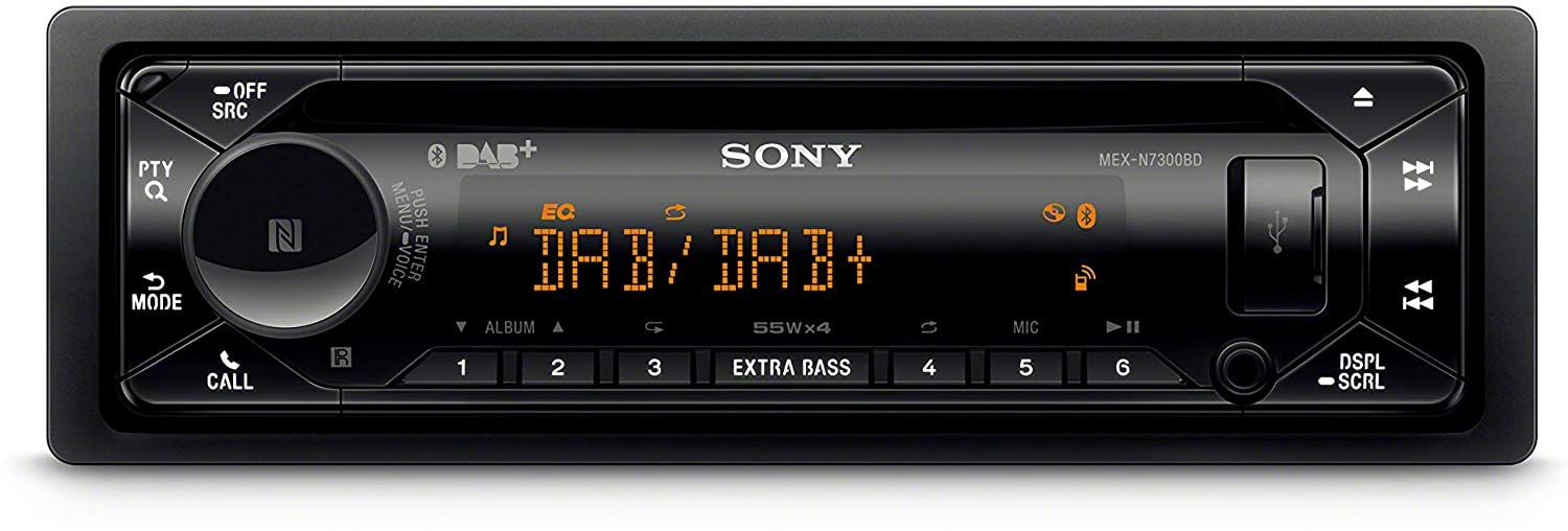 Sony MEX-N7300BD Autoradio CD et radio DAB avec technologie sans fil Bluetooth