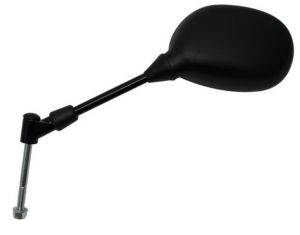 Rétroviseur Gauche Pour Peugeot Kisbee 50cc 2t De 2014 À 2017, Noir, Neuf