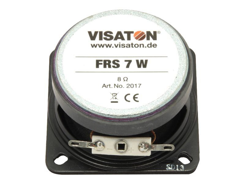 Visaton FRS 7 W 8 Ohm - Enceinte - Noir