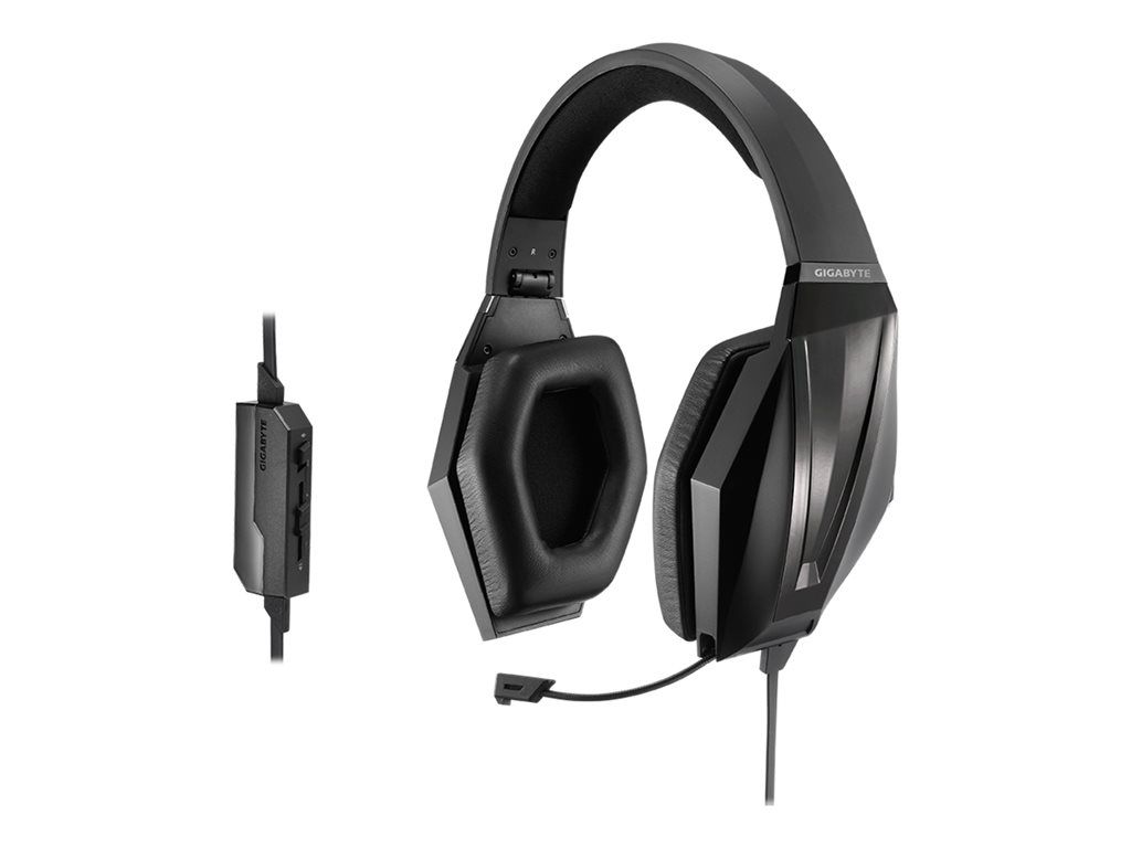 Gigabyte Force H3X - Micro-casque - circum-aural - filaire