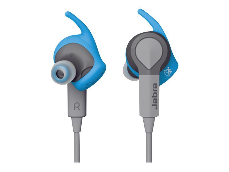 Jabra Sport Coach - Écouteurs avec micro - intra-auriculaire - Bluetooth - sans fil - NFC* - bleu