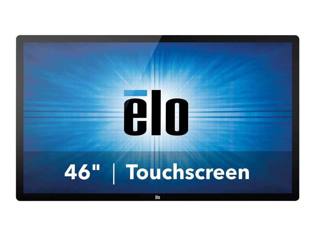 Elo Interactive Digital Signage Display 4602L Projected Capacitive - Classe de diagonale 46" écran LCD rétro-éclairé par LED - signalisation numérique - avec écran tactile - 1080p 1920 x 1080 -...