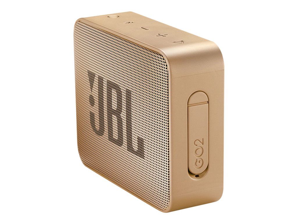 JBL Go 2 - Enceinte sans fil Bluetooth étanche - Or champagne