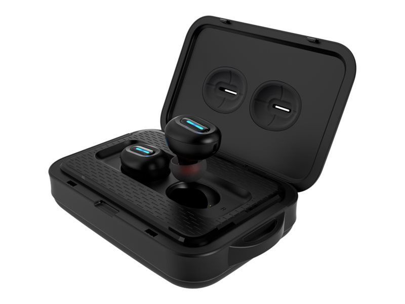 Divacore NoMad+ - Véritables écouteurs sans fil avec micro - intra-auriculaire - Bluetooth - Suppresseur de bruit actif - isolation acoustique - gris ombré