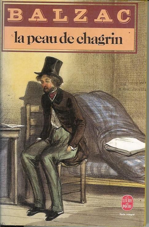La peau de chagrin - le livre de poche