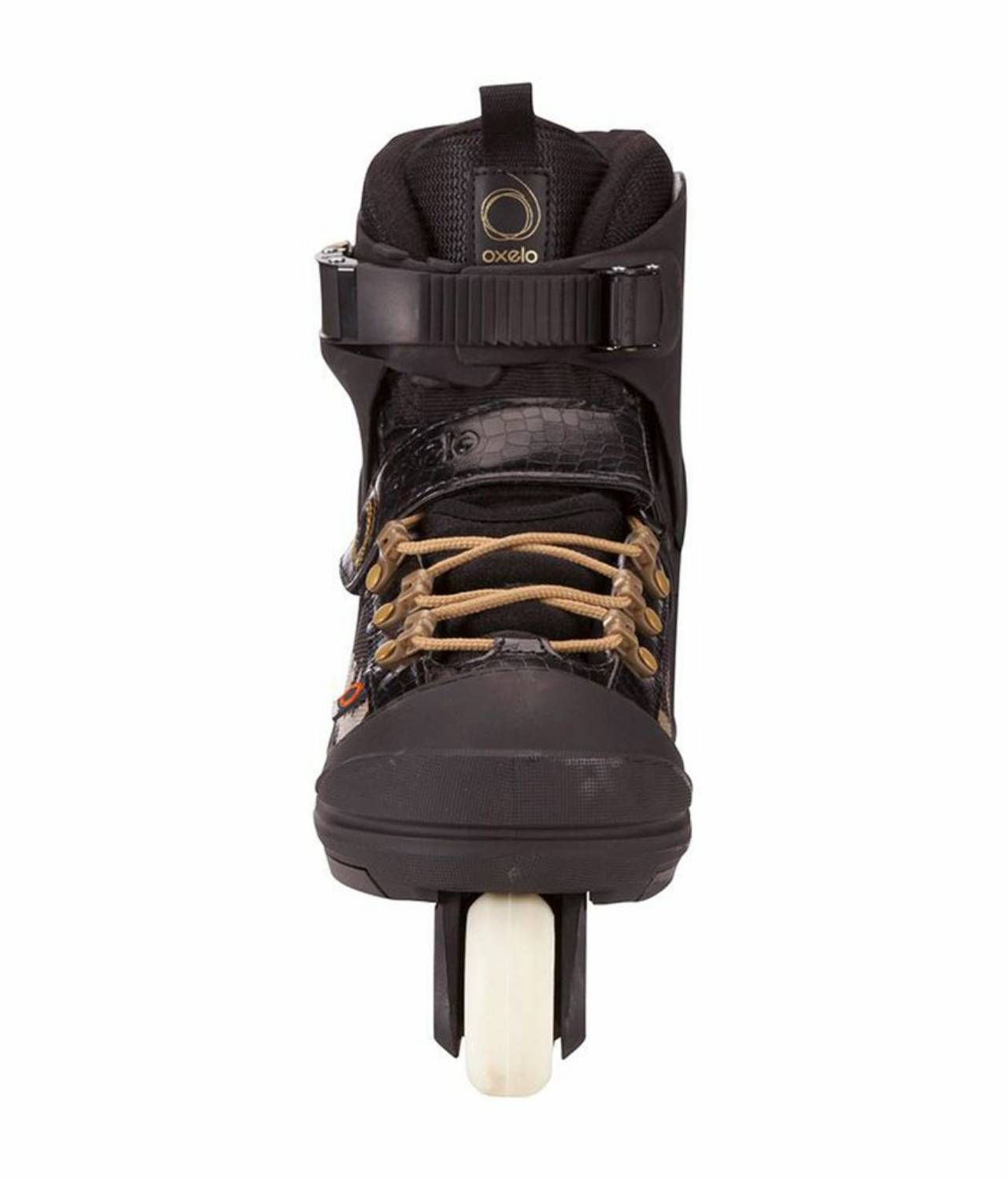 rollers agressifs street - oxelo T40 - noir et or