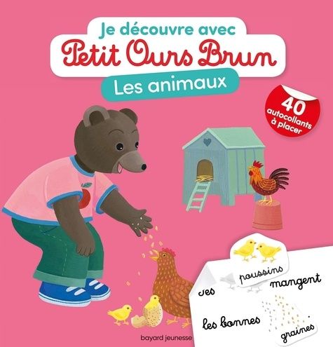 Les Animaux - Avec 40 Autocollants À Placer