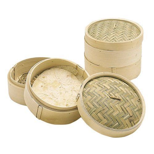 Kitchen Craft Pure Oriental Cuit Vapeur Bambou 2 Niveau Couvercle Import Grande Bretagne