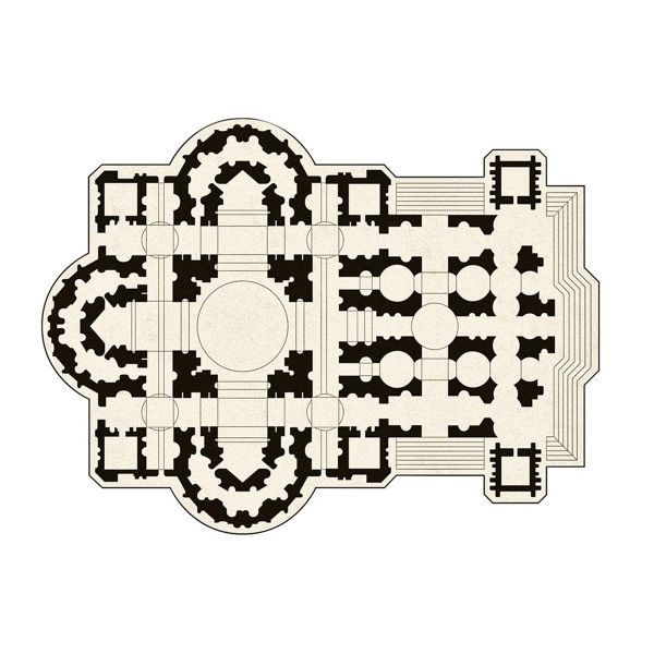 MOGG tapis PIETRO (300x230 cm - 80% laine, 20% polyamide)