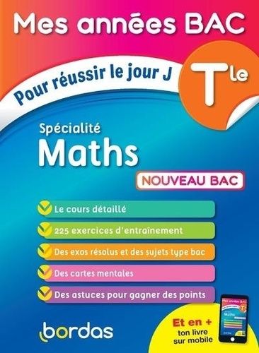 Specialité Maths Tle - Pour Réussir Le Jour J