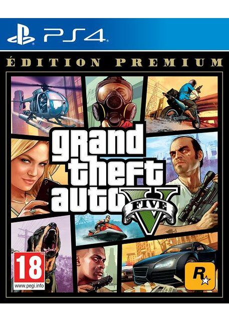 Grand Theft Auto V : Edition Premium PS4