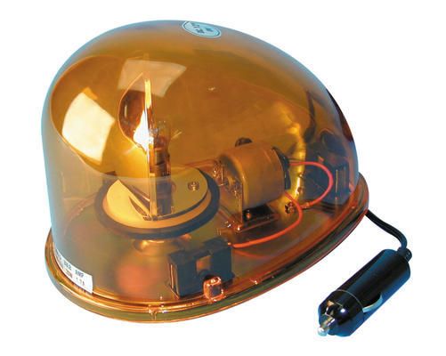 Gyrophare Goutte d'Eau Magnétique 12V Orange