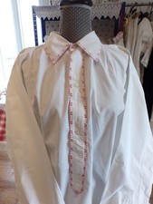 Chemise ancienne à Pan - Homme - Grande Taille- "Belle Jardinière Paris "