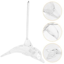  Pendentif dauphin extérieur, décoration suspendue en acrylique, décoration