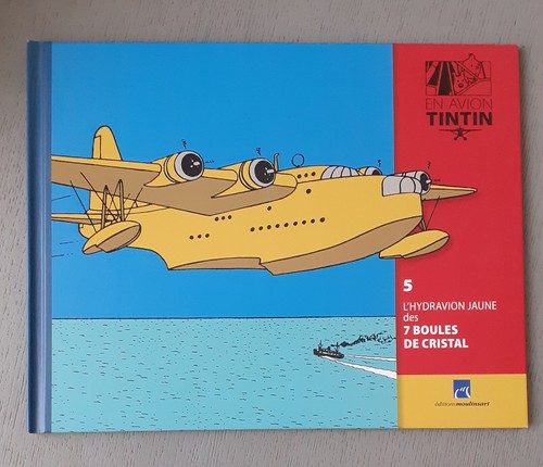 Tintin avion livret - en,