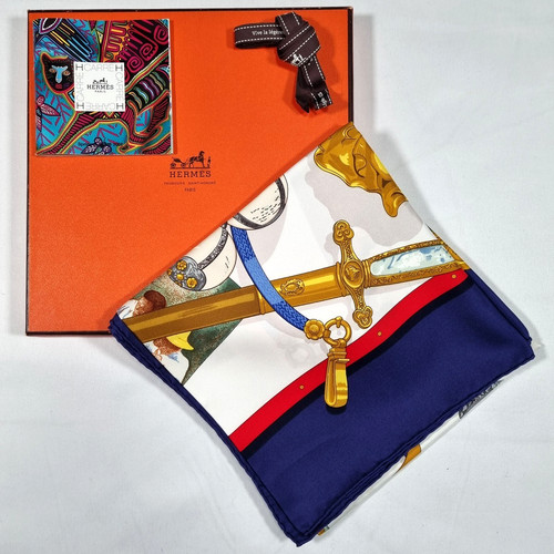 Rare vintage foulard - foulard, soie