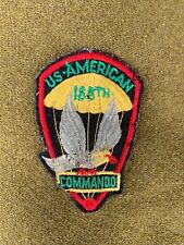 188th Commando US Veste casque Marines USMC Para Parachutistes Seal VIetnam