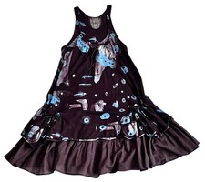 Robe Cravatatakiller coton Imprimé Œil graphique Marithé et François Girbaud