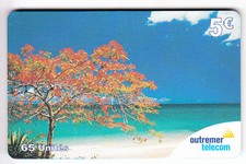 Dom tom telecarte phonecard - dom-tom,