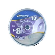 MEMOREX DVD+R 4.7 Go 8x 120
