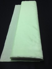  Tenture MARIAGE tissu DOUBLURE Vert Anis au mètre largeur 75 cm deco plafond