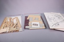 CB209 LA MAISON CARTON maquette train Ho 8402 Halle avec quai marchandises