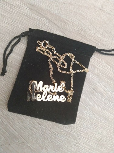 Collier ras cou prénom - ras,
