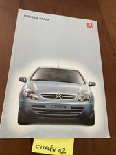 Citroën Xsara 2001 catalogue prospectus brochure publicité vintage