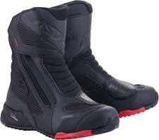 Bottes De Moto Alpinestars RT-7 Drystar® Noir-Rouge