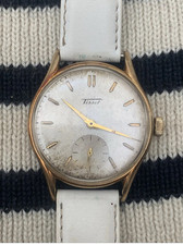 EXCEPTIONNELLE MONTRE HOMME TISSOT OR MASSIF 14 Carats MÉCANIQUE PHILIPS 1928