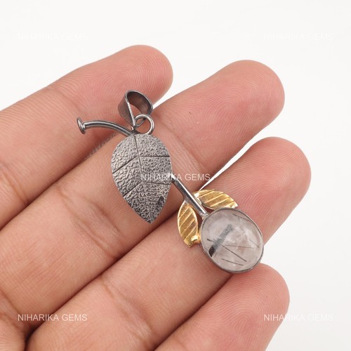 925 argent sterling noir - 925,
