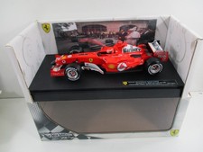 RARE G9727- FERRARI F2005 black nose #1  M.Schumacher 2005 HOTWHEELS 1/18