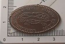 Q14C809 Pressed Pennies Pièce Écrasée  Maryland Science Center