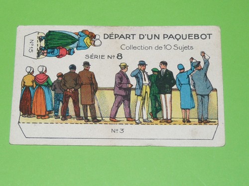 Chromo decoupage 1932 - decoupage, chocolat