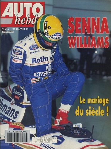 Auto hebdo 916 01 1994 - n°916, 26/01/1994