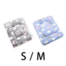 Tapis de lit pour chat Tapis de lit pour chien Couverture chauffante Coussin