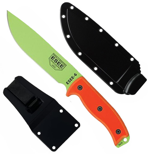 Esee 5in 1095 venom green - esee, 6