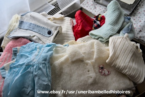Lot vêtements bébé - de,