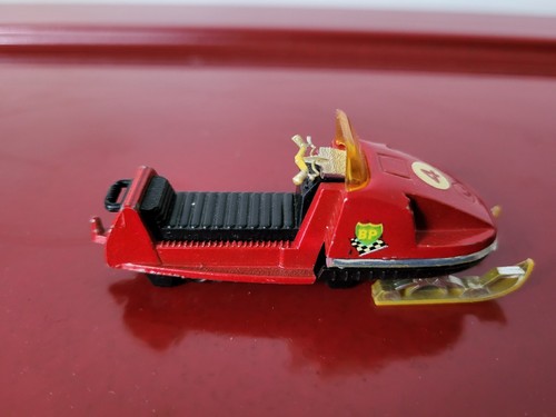 Majorette moto neige rouge - majorette,