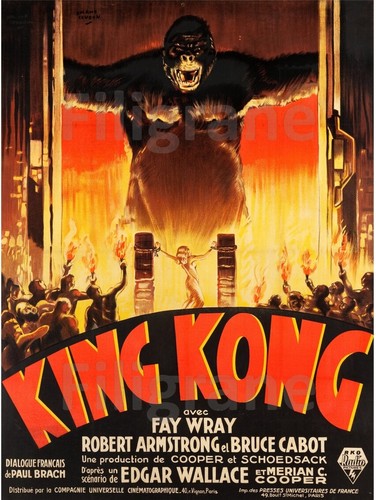 King kong film rjfe poster - film,